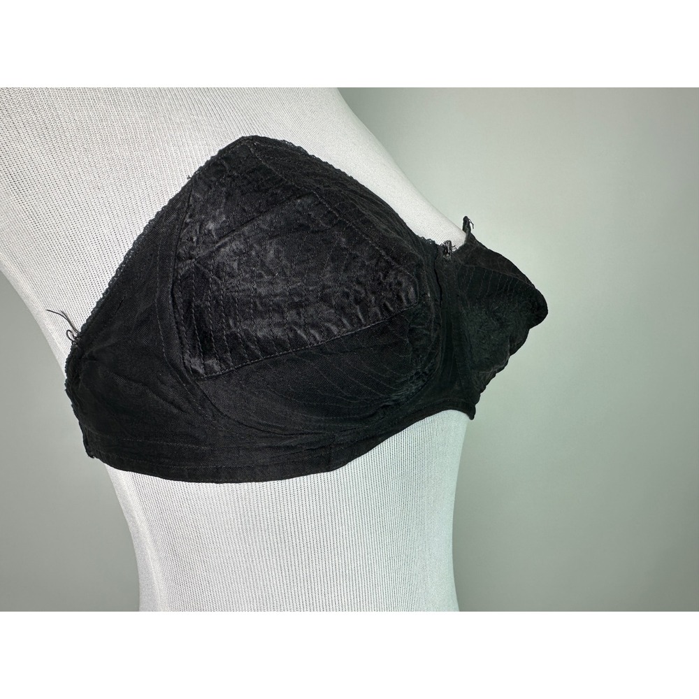 Vintage 1940s Hollywood Maxwell Strapless Bra V-Ette Whirlpool Bullet 32-34 A/B